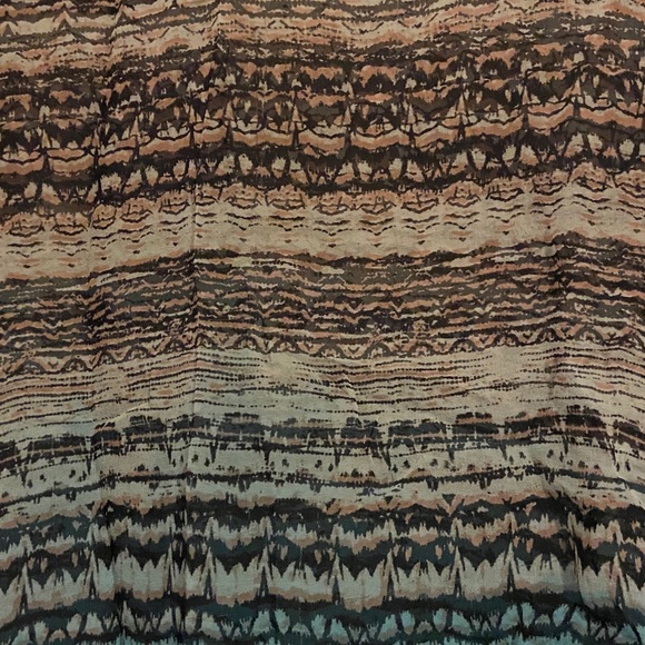 Gypsy Boho Aztec Patterned Blouse - Picture 3 of 5